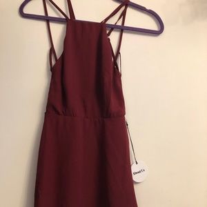 Red About Us Dress